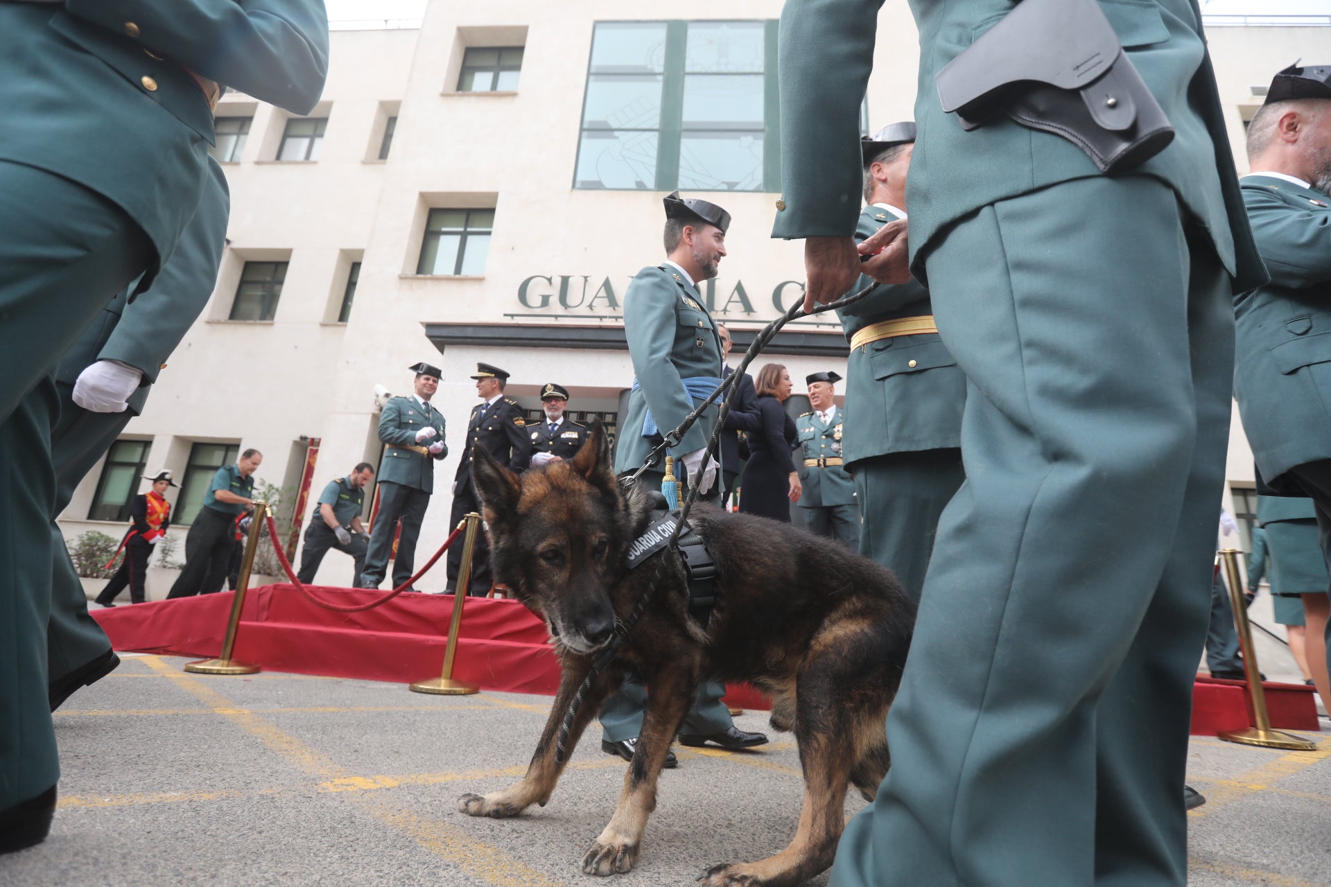 Fotos: La Guardia Civil celebra la festividad de su patrona en Cádiz