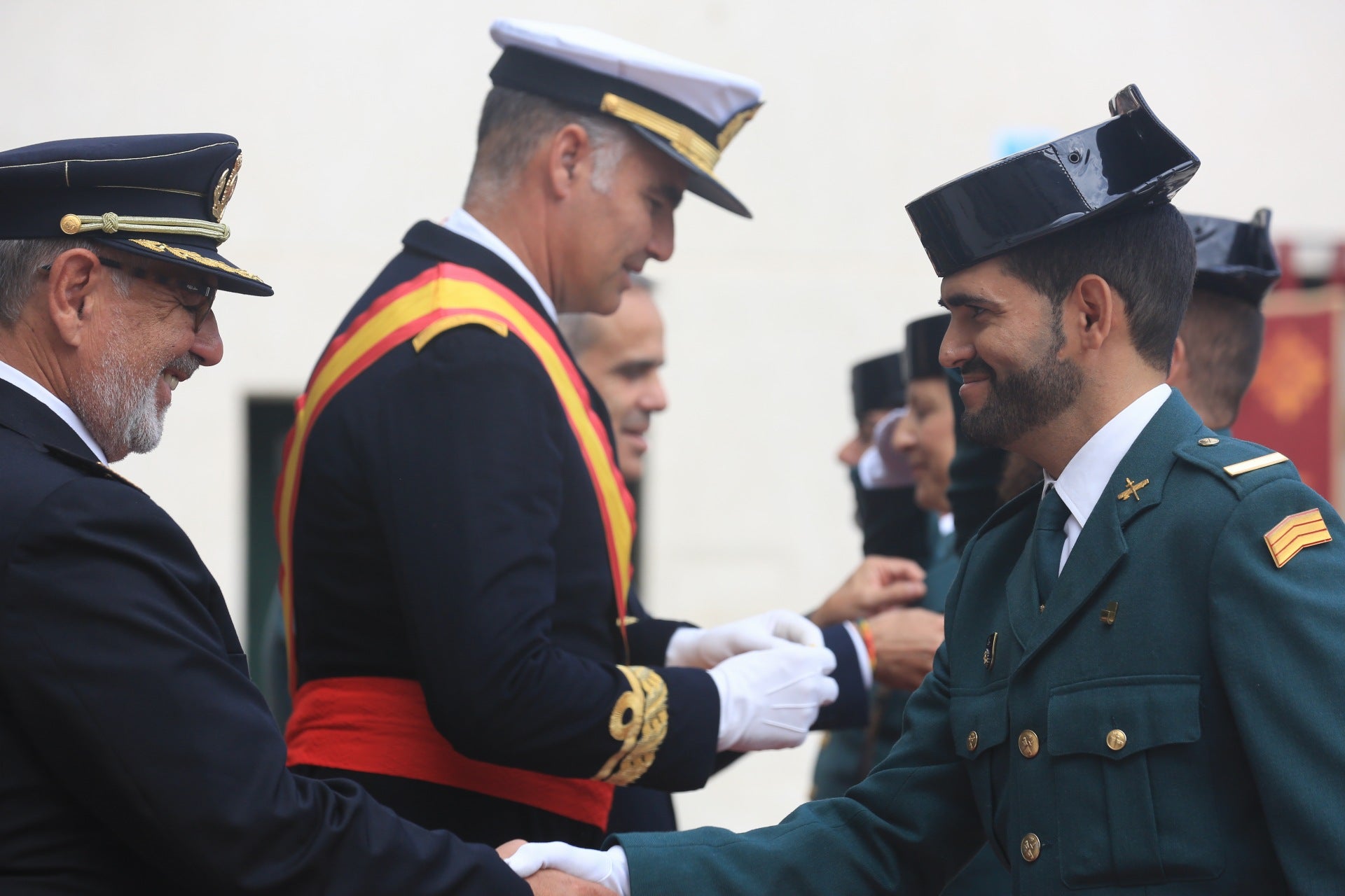 Fotos: La Guardia Civil celebra la festividad de su patrona en Cádiz