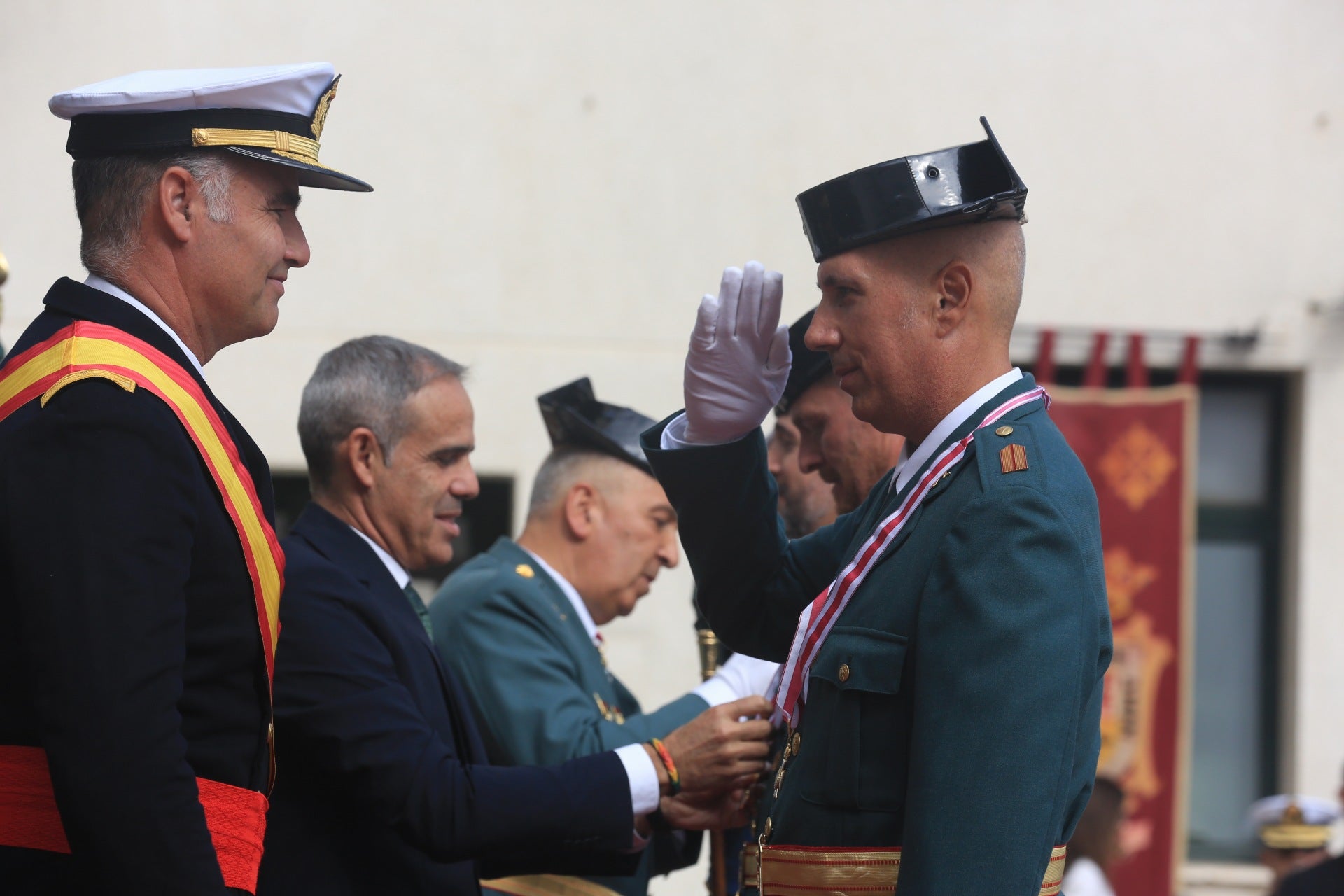 Fotos: La Guardia Civil celebra la festividad de su patrona en Cádiz