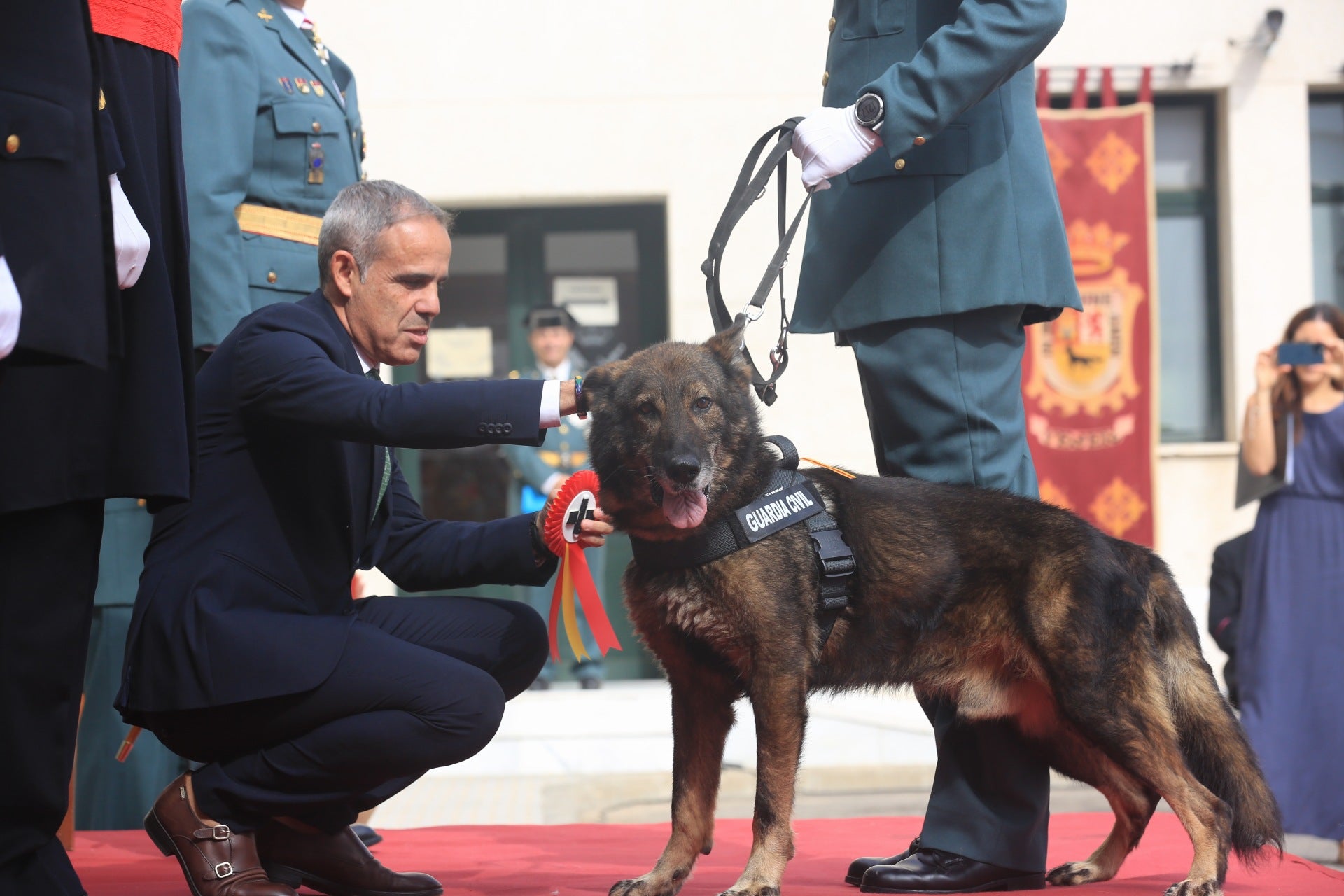 Fotos: La Guardia Civil celebra la festividad de su patrona en Cádiz