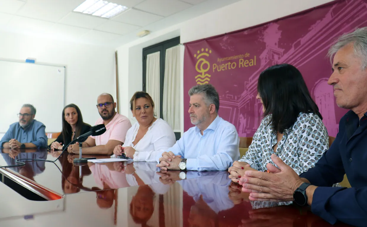 El equipo de Gobierno de Puerto Real.