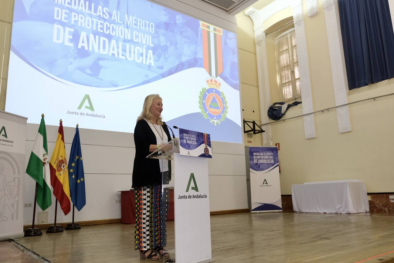 Fotos: Entrega de las Medallas de Oro al Mérito de Protección Civil a las agrupaciones del voluntariado de Cádiz