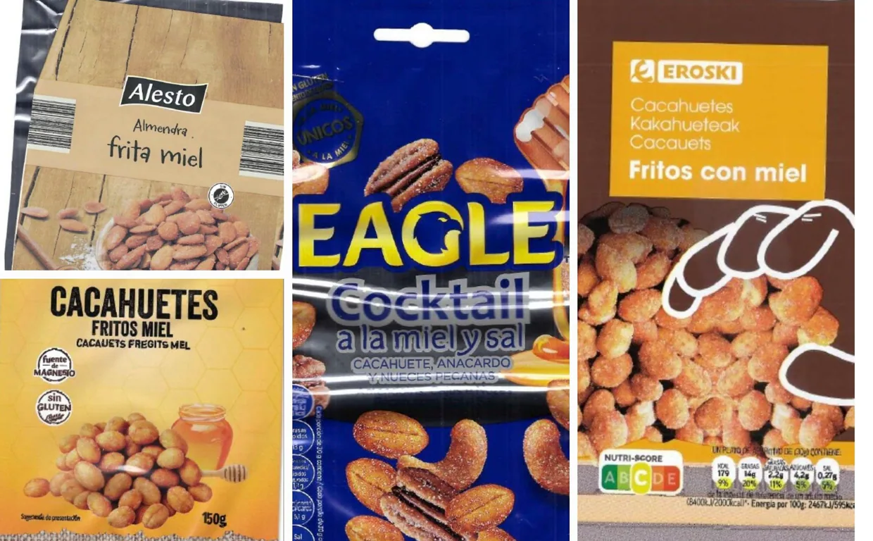 La Agencia Española de Seguridad Alimentaria y Nutrición (AESAN) ha alertado sobre la presencia de cuerpos extraños metálicos en envases de frutos secos.