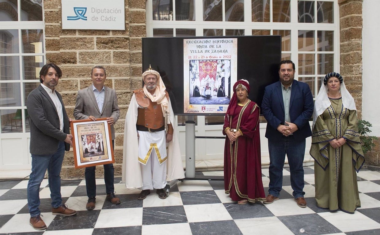 Presentación de las actividades en Zahara de la Sierra.