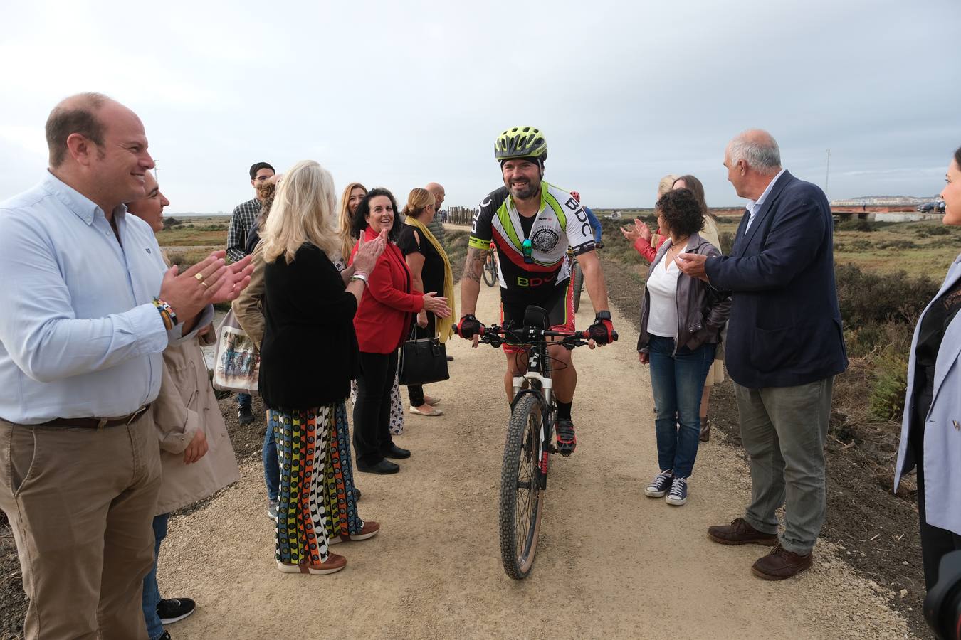 Así es la nueva vía ciclopeatonal entre San Fernando y Chiclana