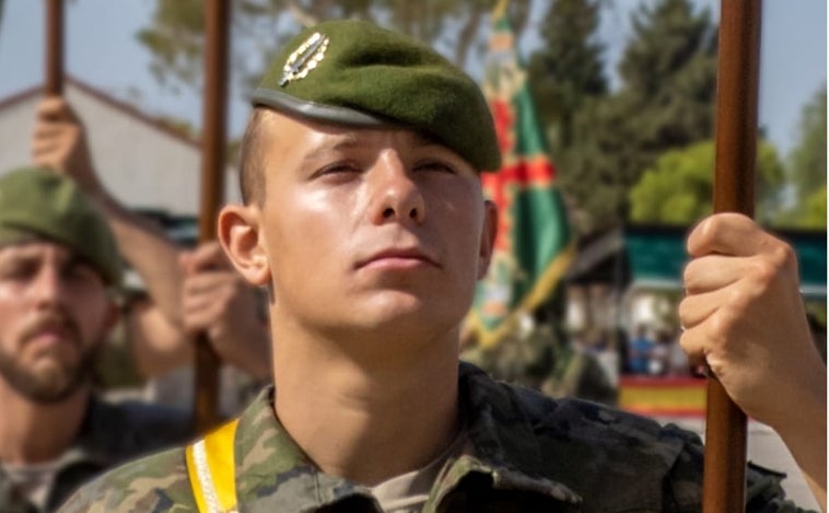 El legionario fallecido en Alicante ingresó en el Ejército en 2019 en San Fernando