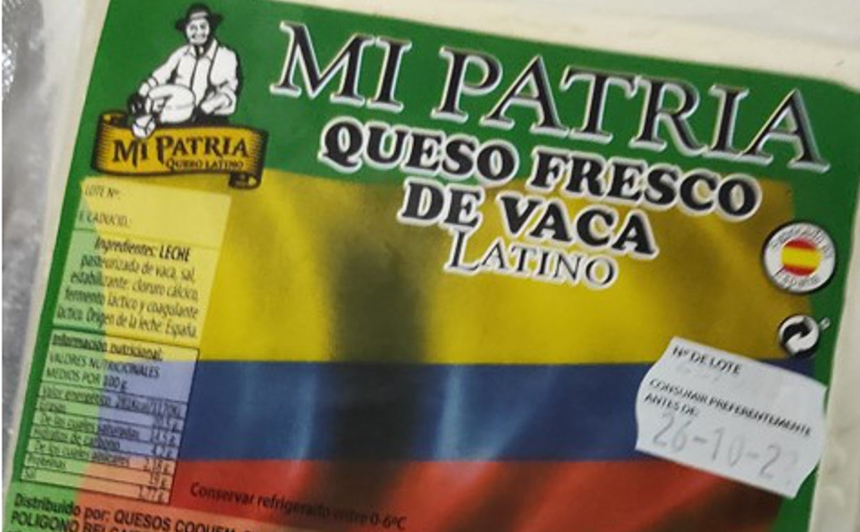 Alerta alimentaria: retiran un queso de vaca fresco tipo latino costeño