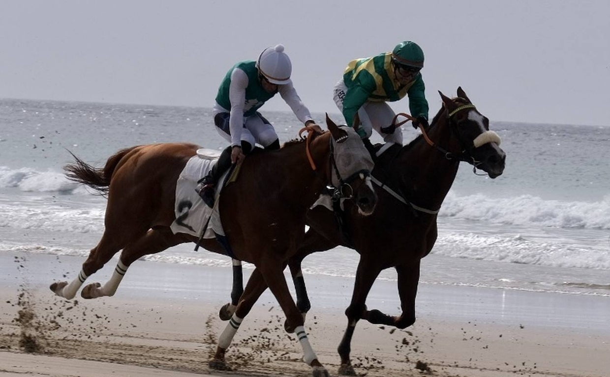 FOTOS: Carreras de caballos en la playa de Zahara de los Atunes