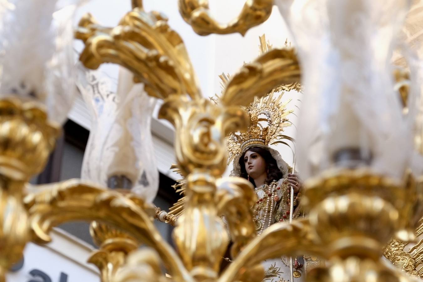 Así ha sido la procesión de la Virgen de la Palma en Cádiz