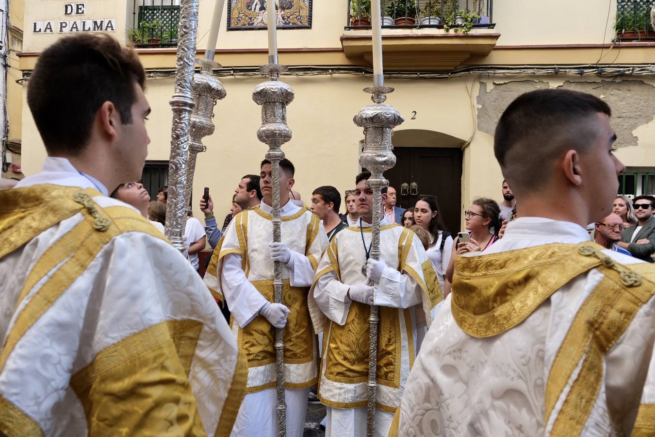 Así ha sido la procesión de la Virgen de la Palma en Cádiz