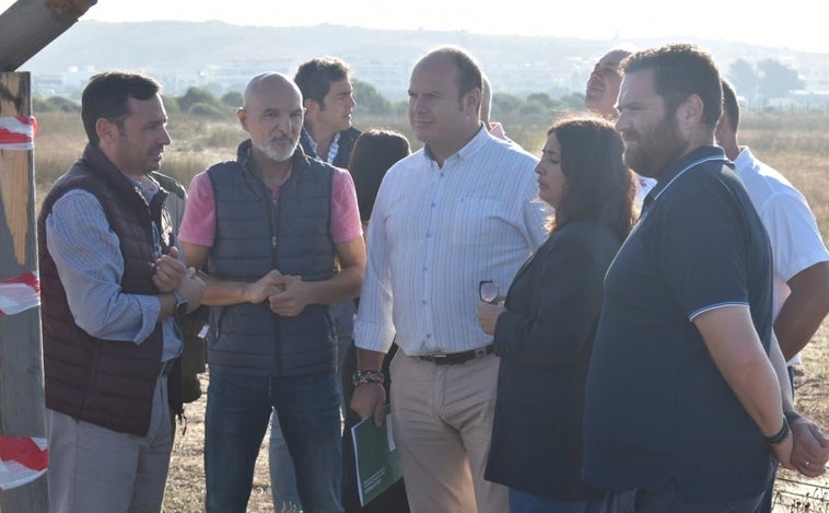 Comienza la obra de la pasarela del sendero de Los Lances en Tarifa