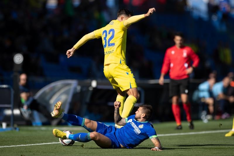 Fotos: El partido entre el Cádiz y el Getafe, en imágenes