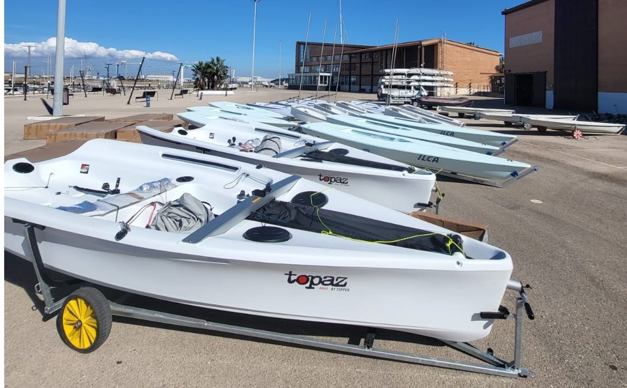 Así son las nuevas embarcaciones que ya se encuentran en el Complejo Elcano de Cádiz.