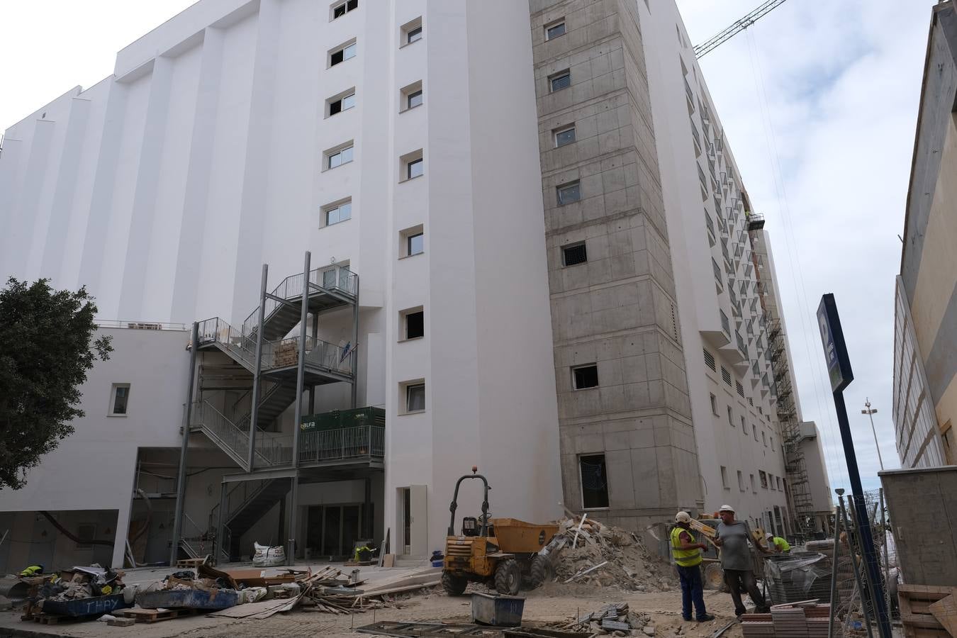 Fotos: El nuevo hotel Cádiz Bahía, en su tramo final