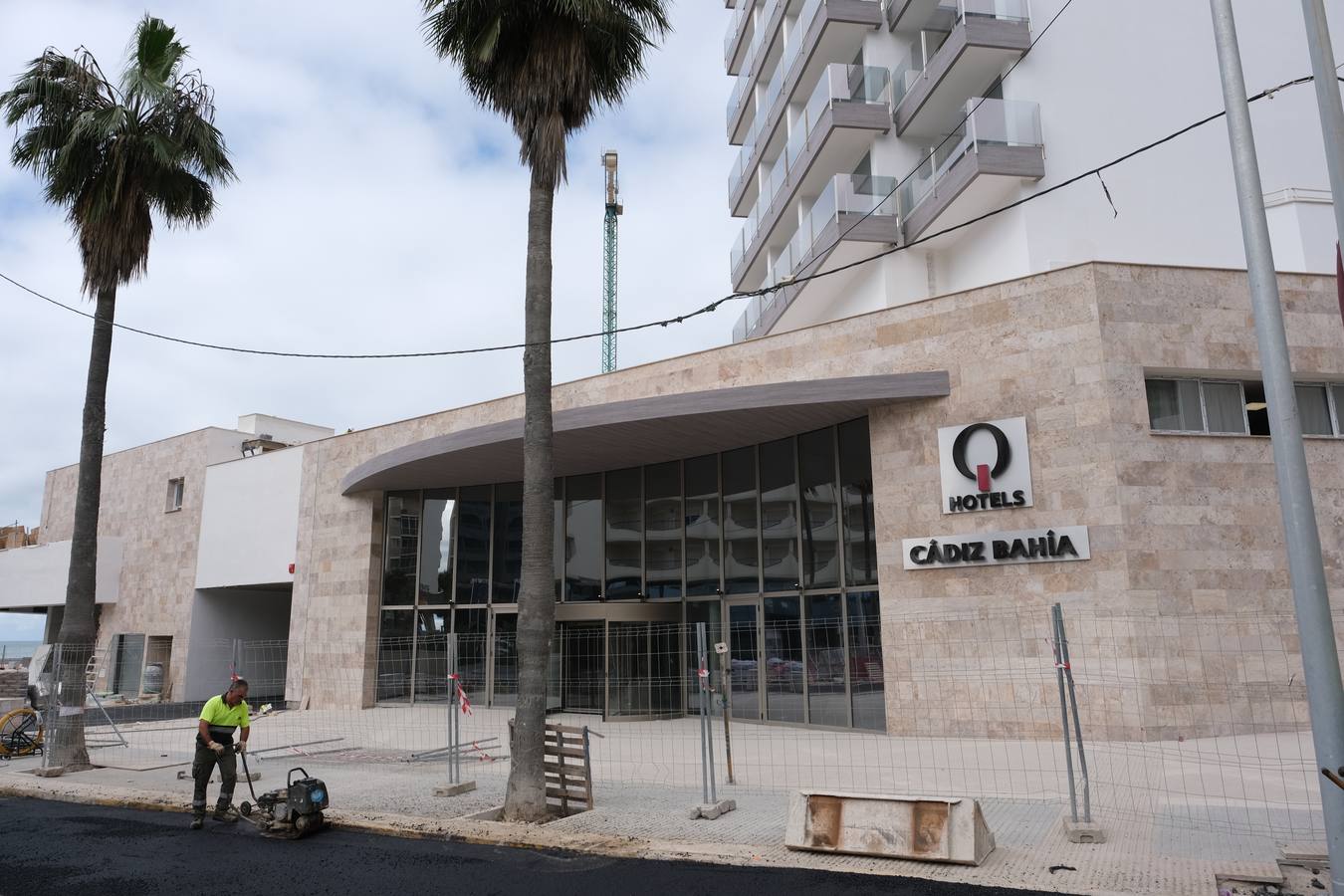 Fotos: El nuevo hotel Cádiz Bahía, en su tramo final