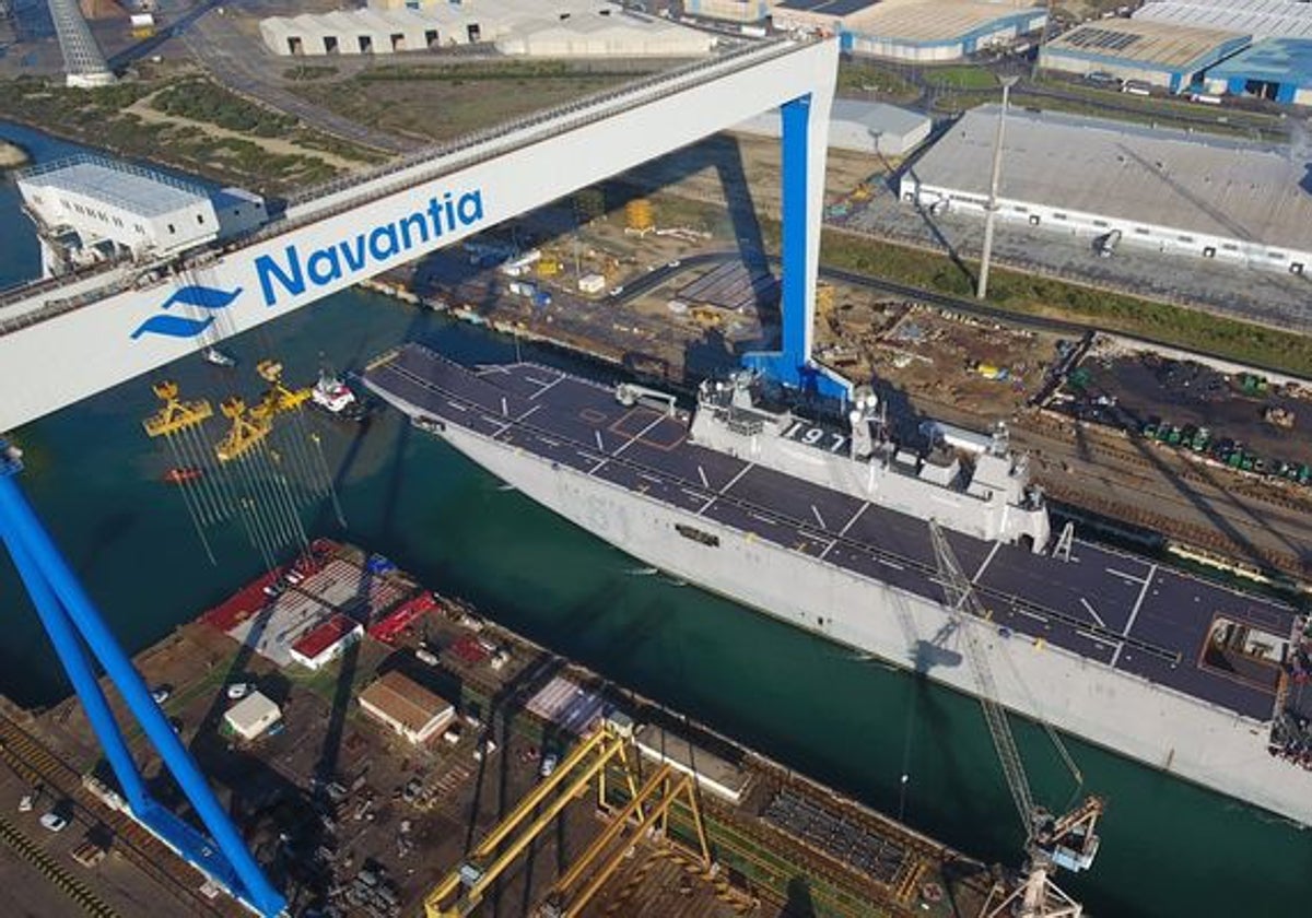 Navantia participará en la construcción de tres buques logísticos para Reino Unido