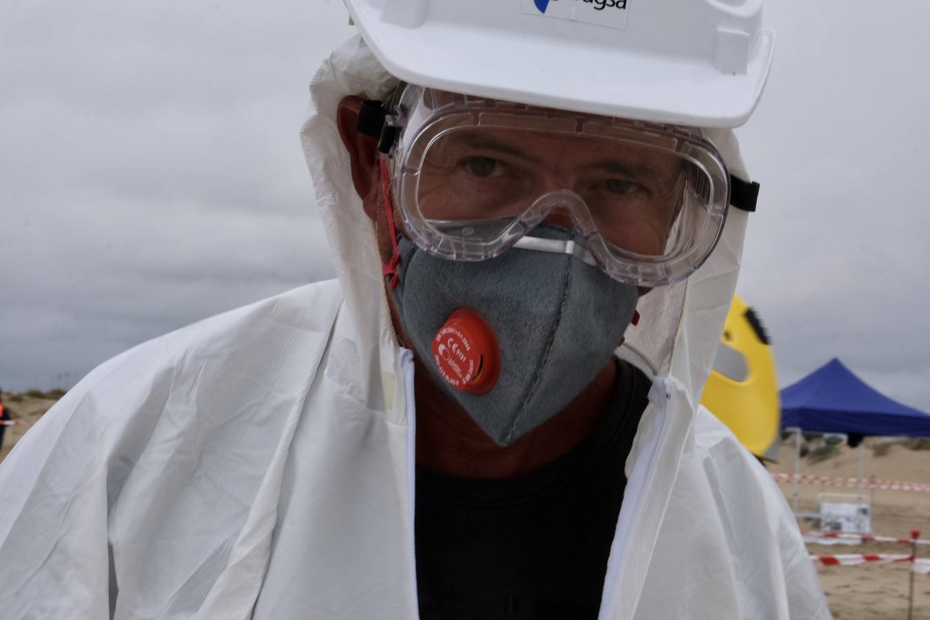 El Puerto se prepara para combatir un vertido de 3.000 toneladas de fueloil