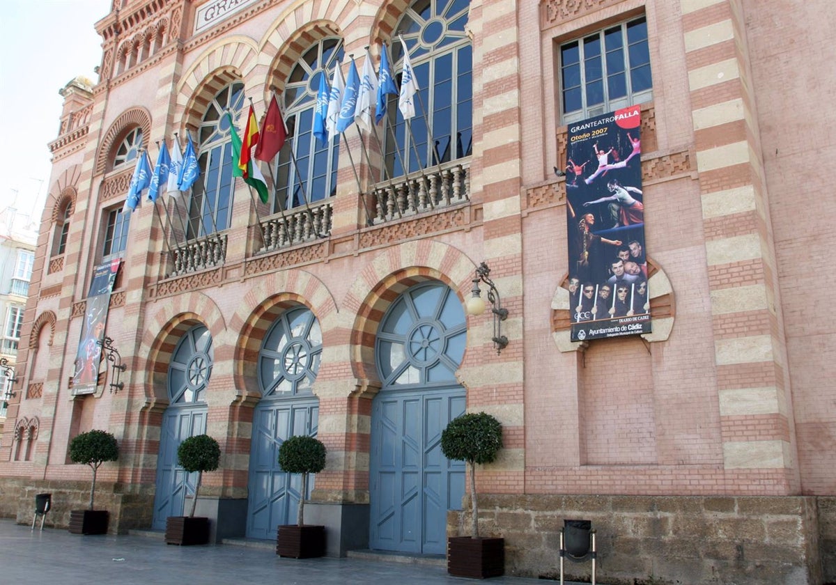 El Gran Teatro Falla de Cádiz.