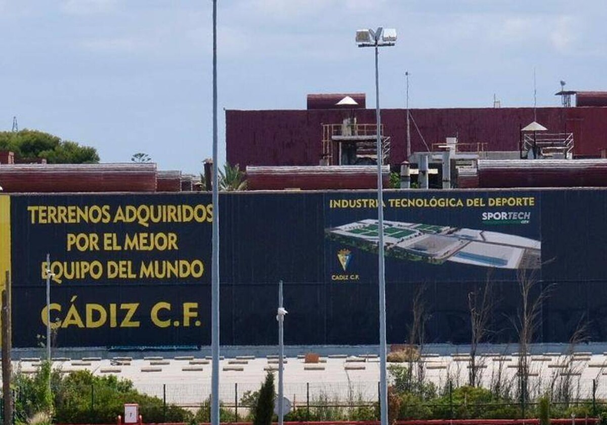 Imagen de la parcela adquirida por el Cádiz C.F.