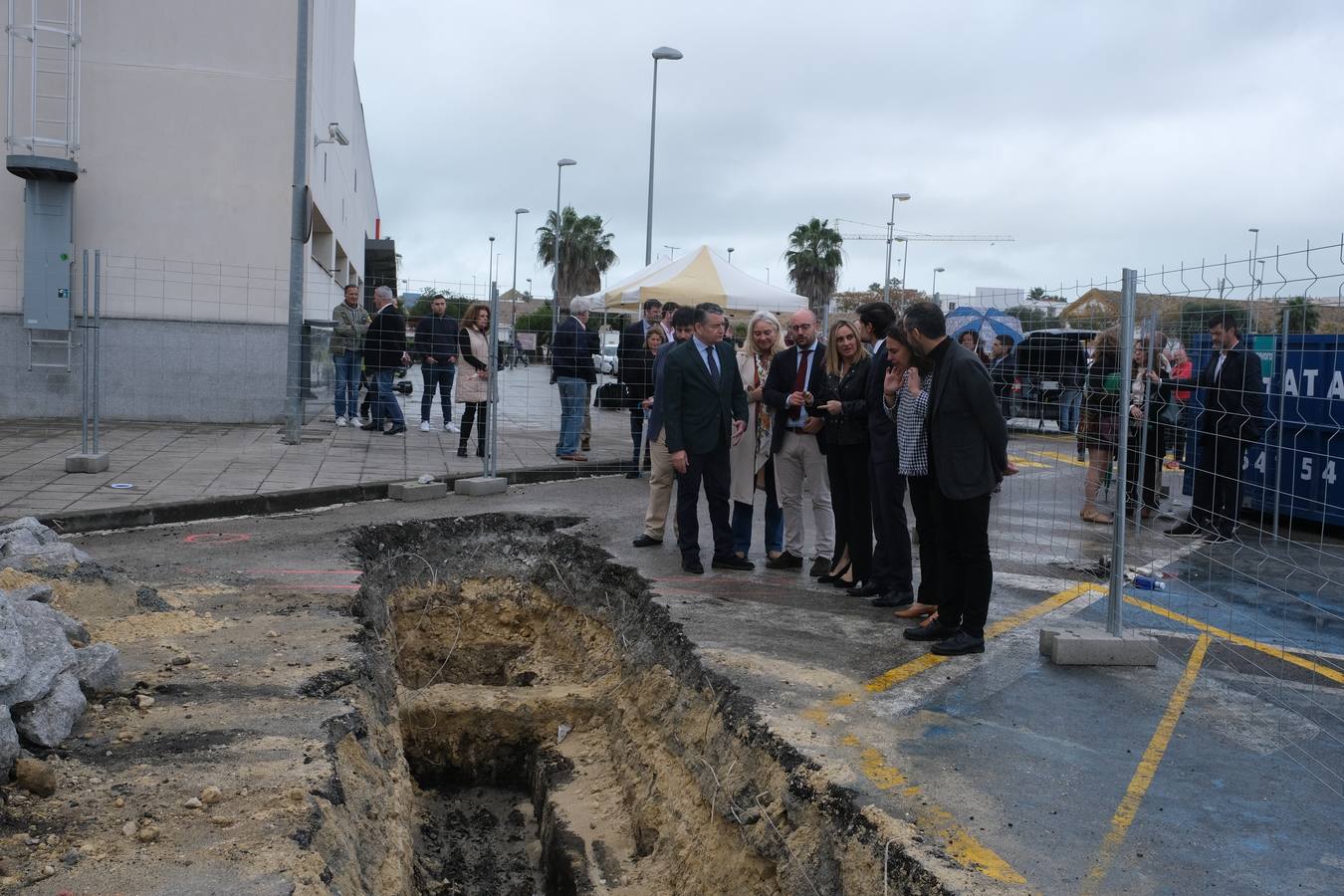 FOTOS: Arrancan las obras para que El Puerto tenga estación de autobuses