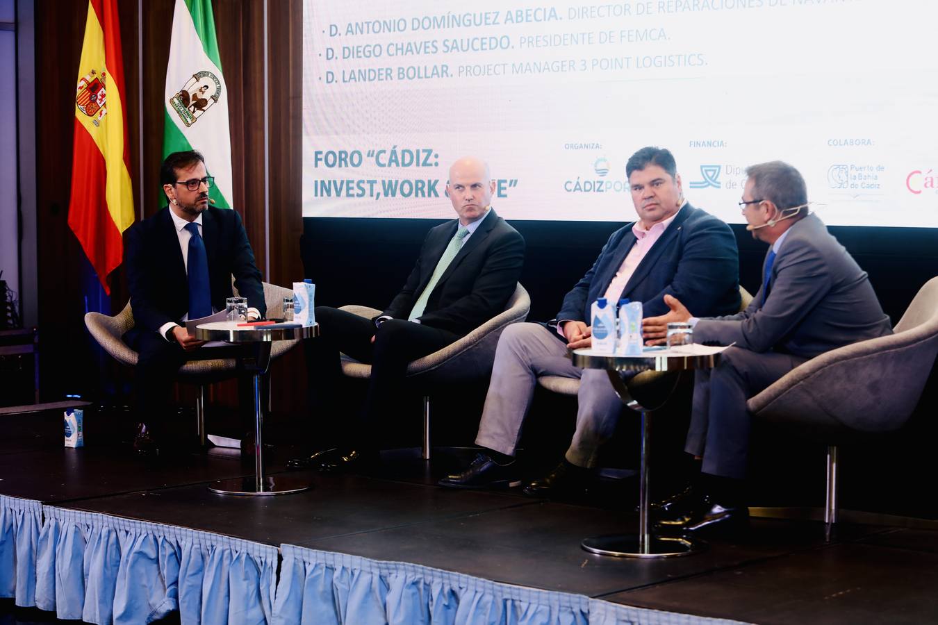 Las imágenes del Foro de CádizPort &#039;Cádiz: Invest, Work &amp; Live&#039; en el Parador