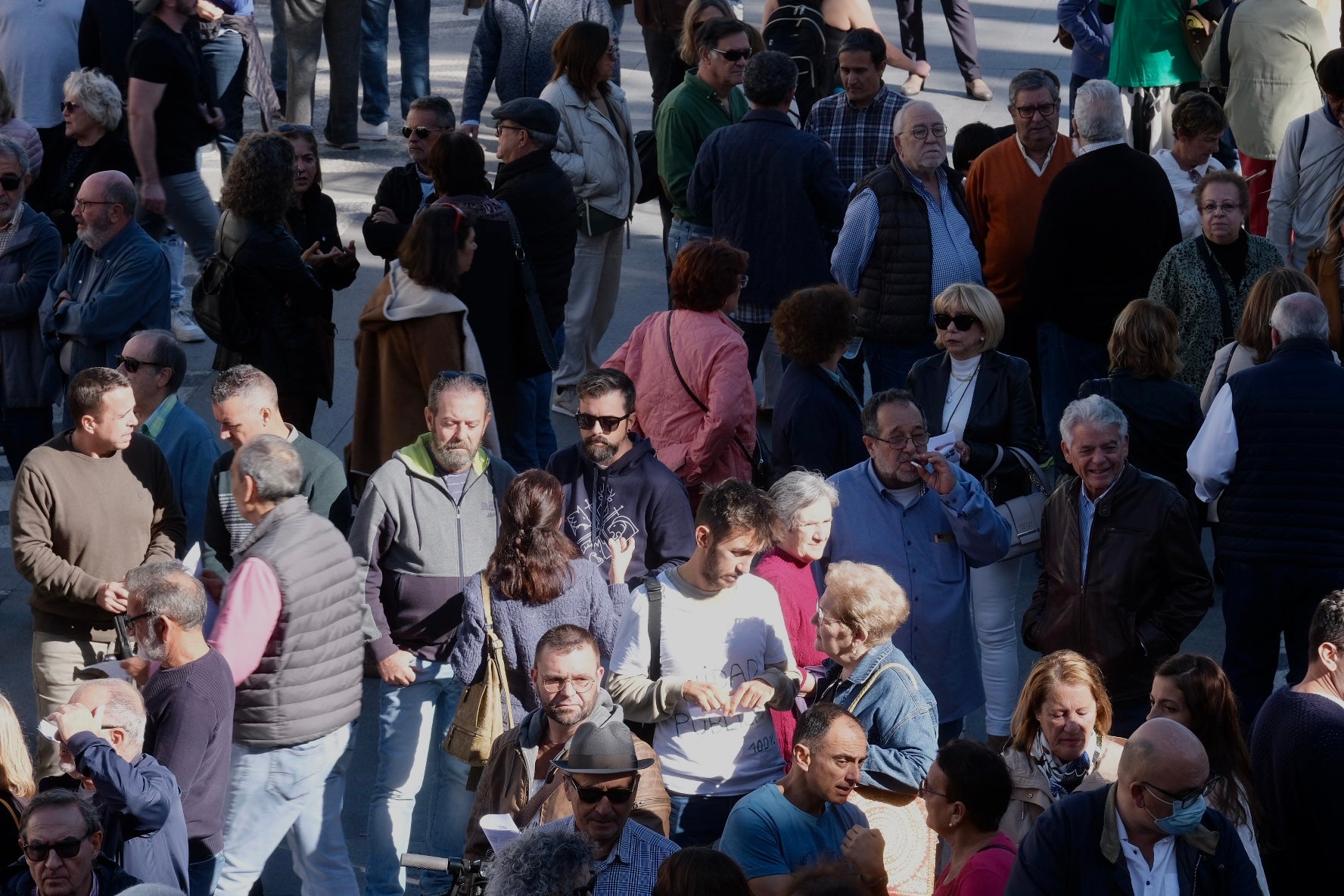 En imágenes: Manifestación en Cádiz «contra la privatización de la sanidad»