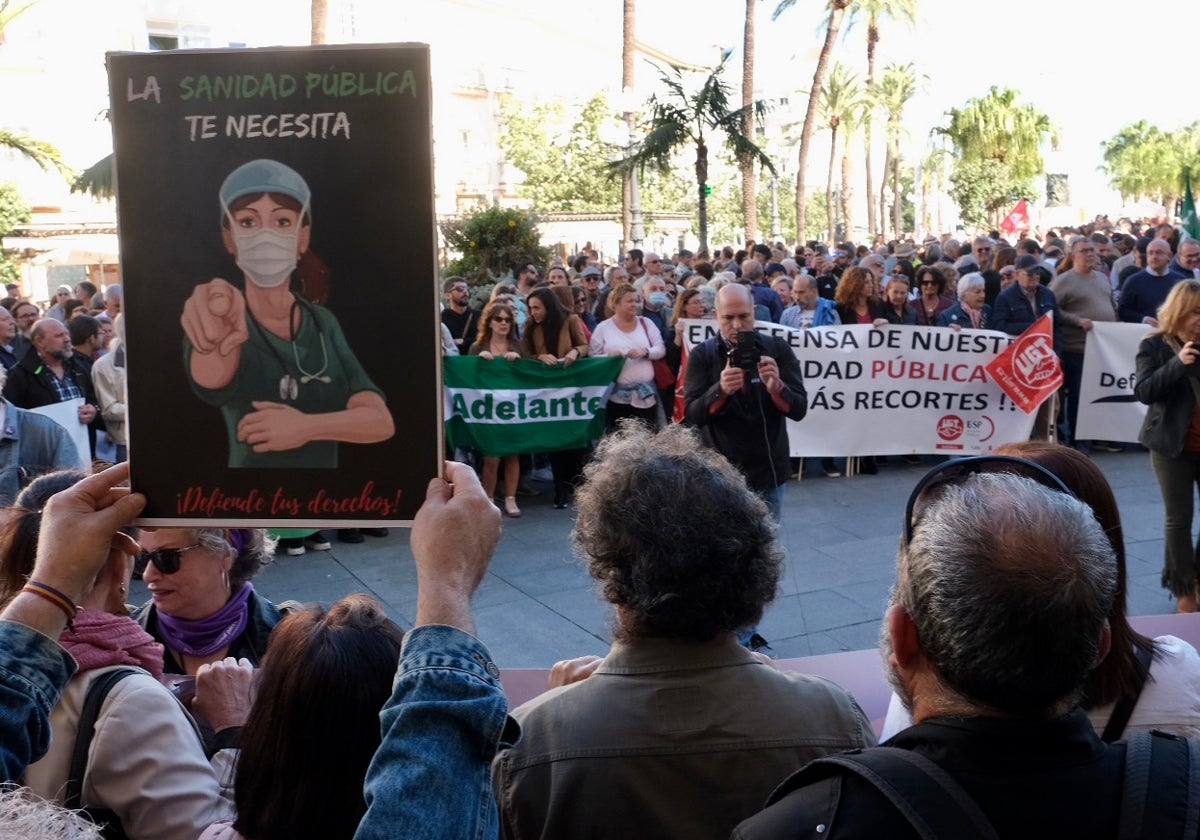 La manifestación estaba convocada para mediodía de este sábado.