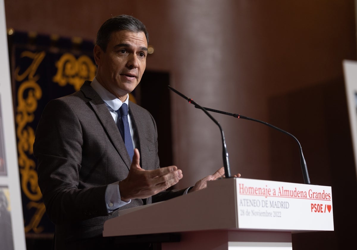 El presidente del Gobierno, Pedro Sánchez.