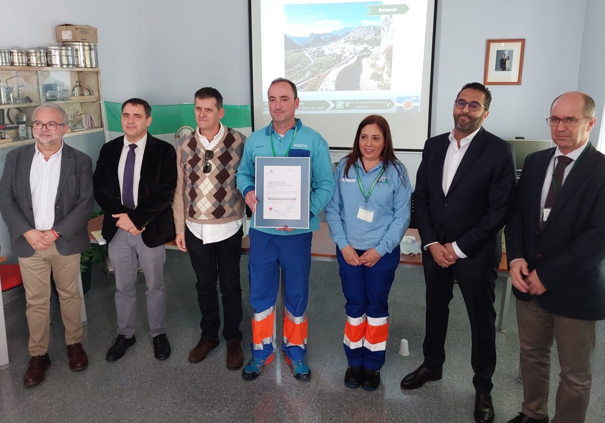 Las Urgencias de la Sierra de Cádiz reciben la certificación de la Agencia de Calidad Sanitaria de Andalucía