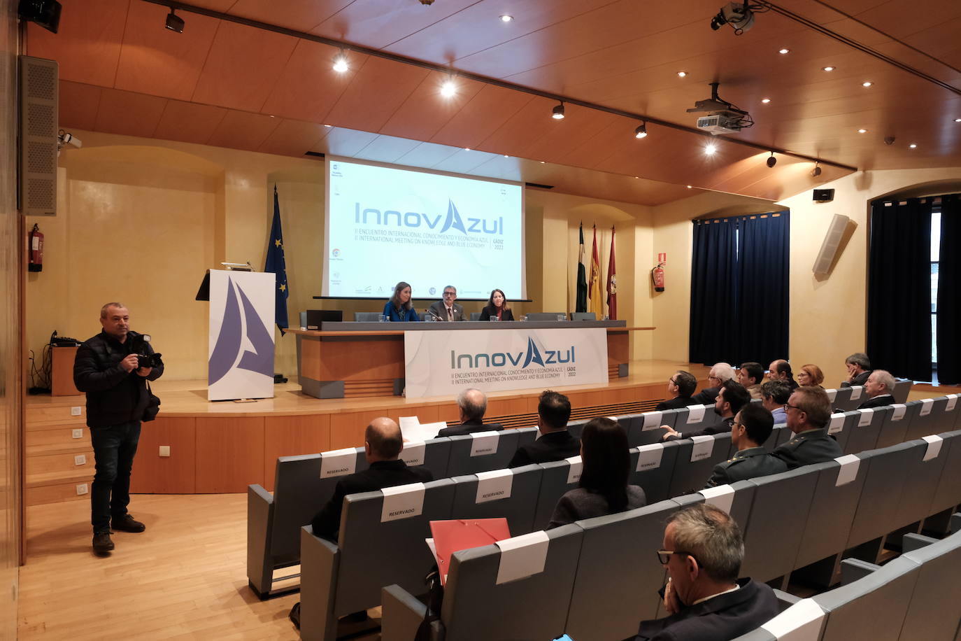 Fotos: Así ha sido el primer día del II Encuentro Internacional de Conocimiento y Economía Azul