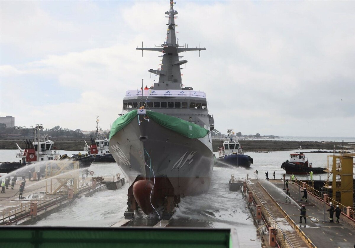 Navantia entrega este domingo a la Marina Saudí la tercera corbeta construida en Cádiz