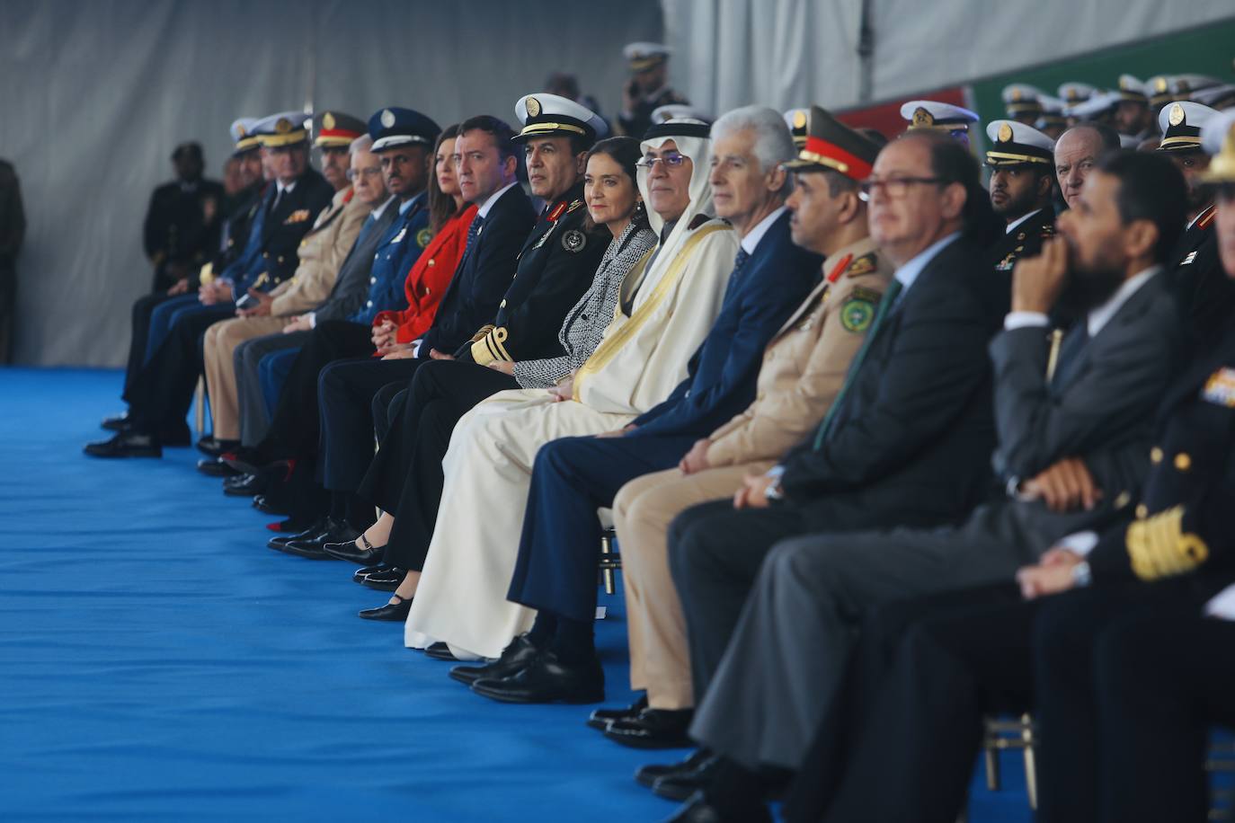 Ceremonia de entrega de la corbeta &#039;Hail&#039; en Navantia San Fernando