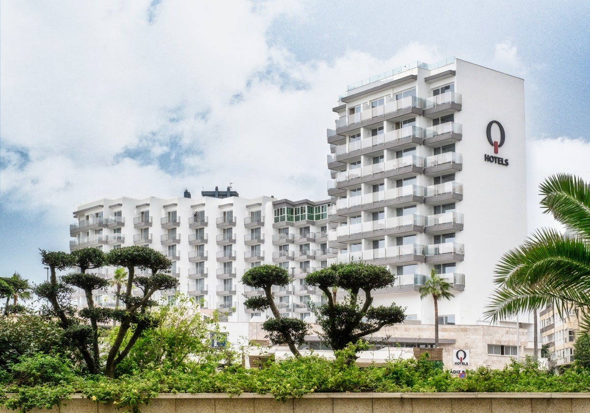 Imagen del nuevo hotel Cádiz Bahía donde habrá una amplia zona de restauración.