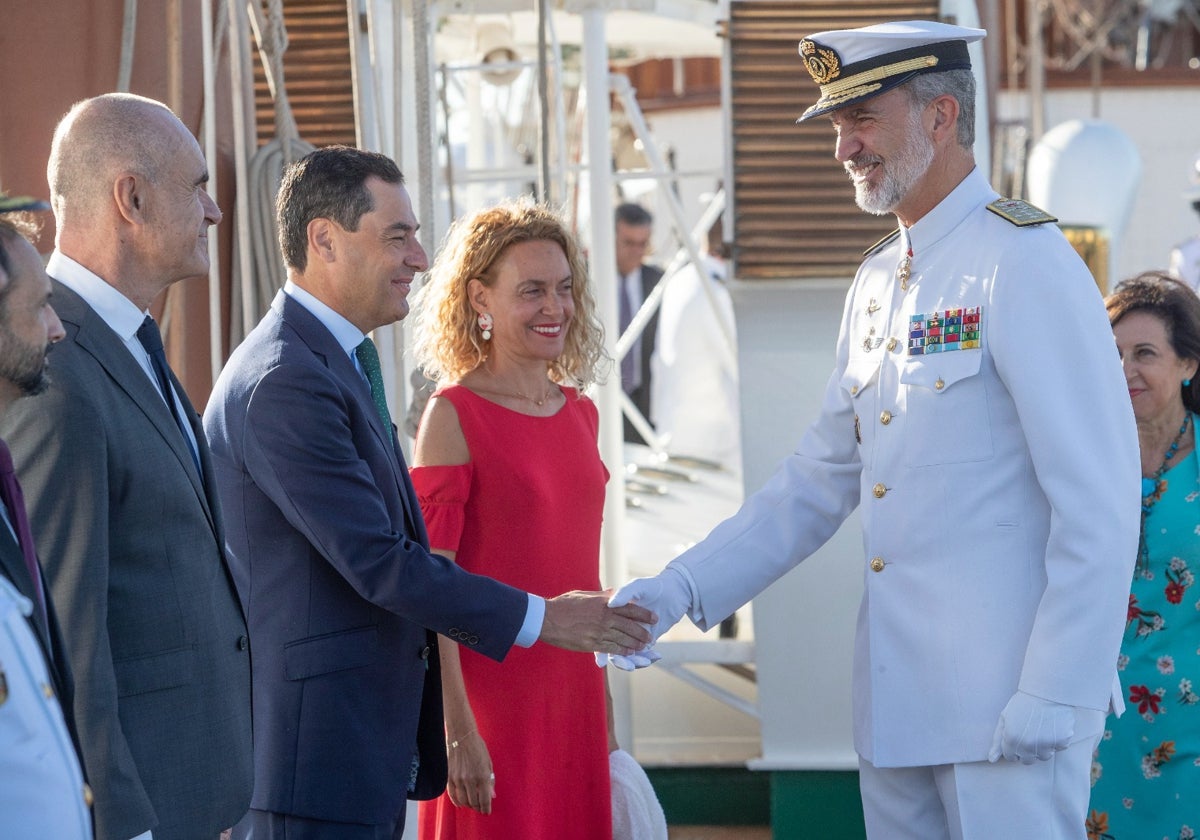 Visita del ReyFelipe VI a la provincia el pasado septiembre.