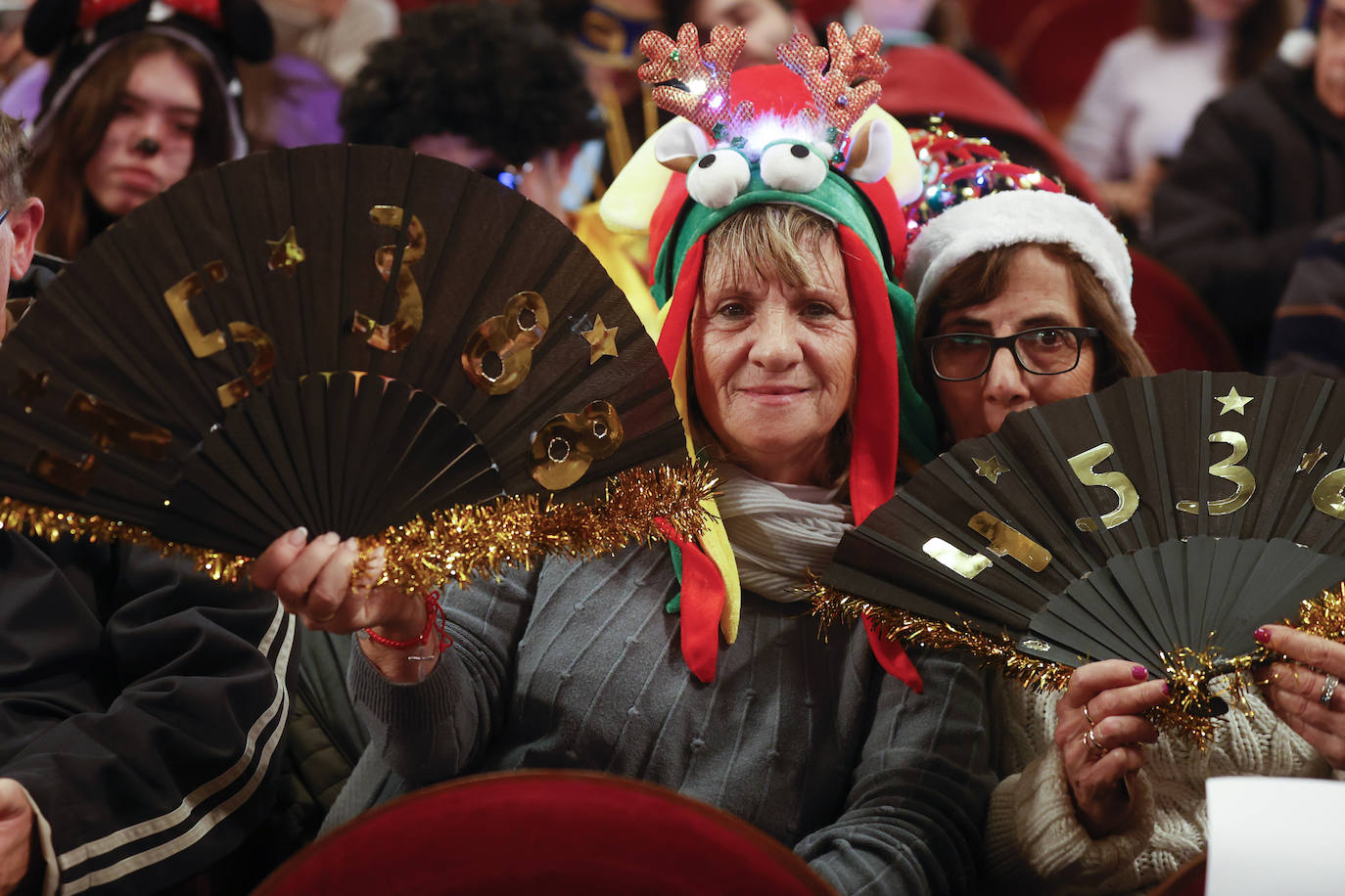 Fotos: las primeras imágenes de la Lotería de Navidad desde el Teatro Real