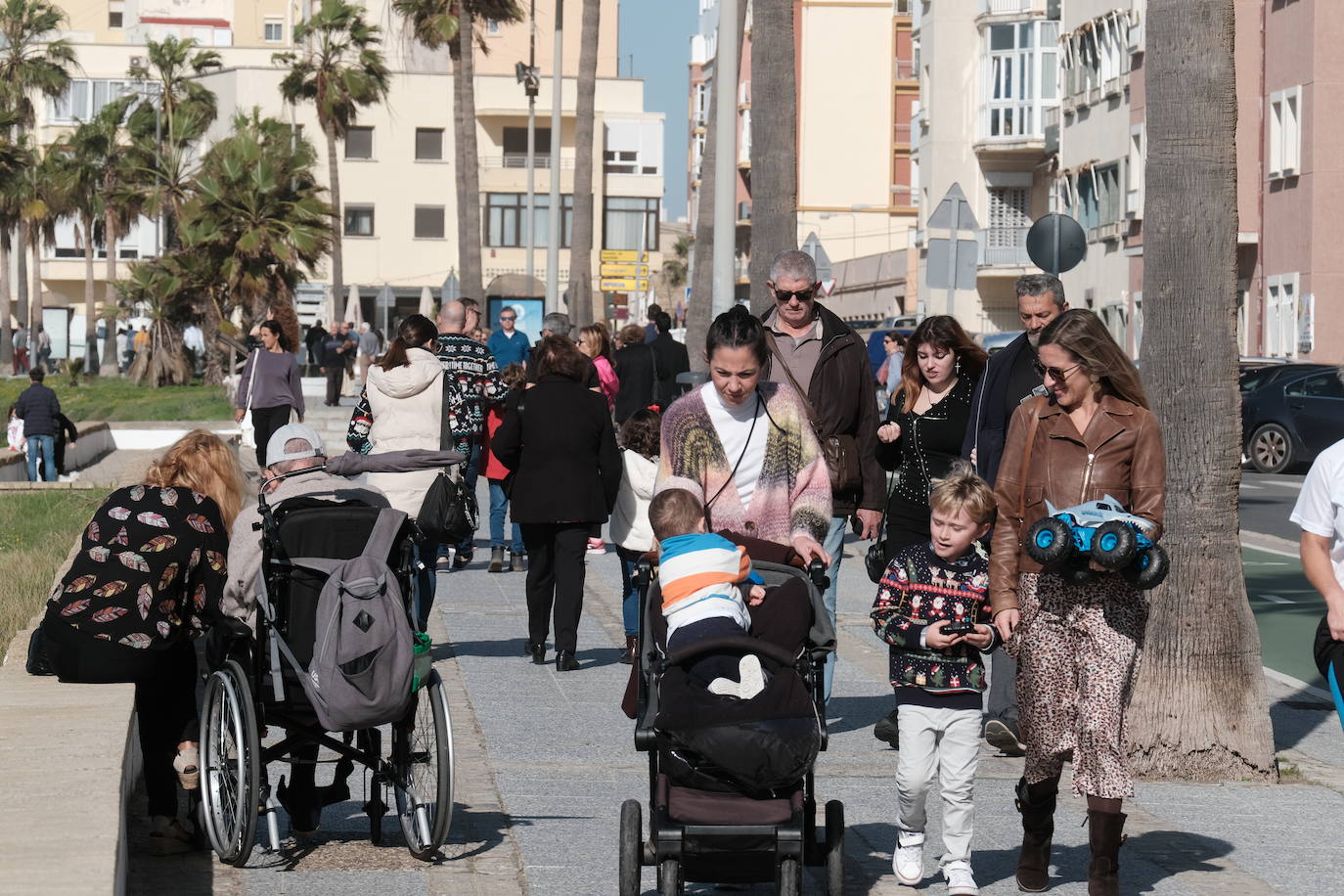 Fotos: Navidad al sol en Cádiz