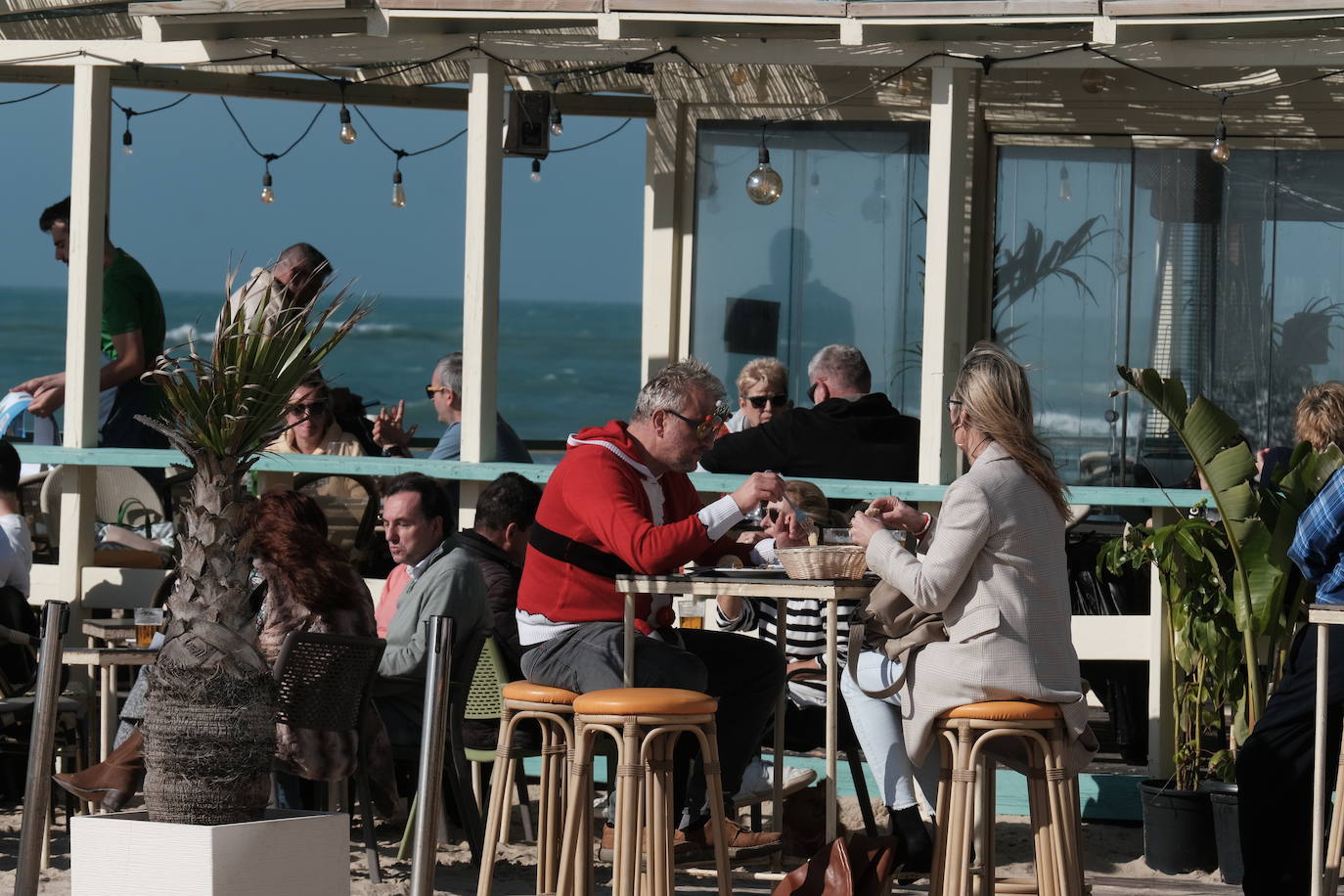 Fotos: Navidad al sol en Cádiz