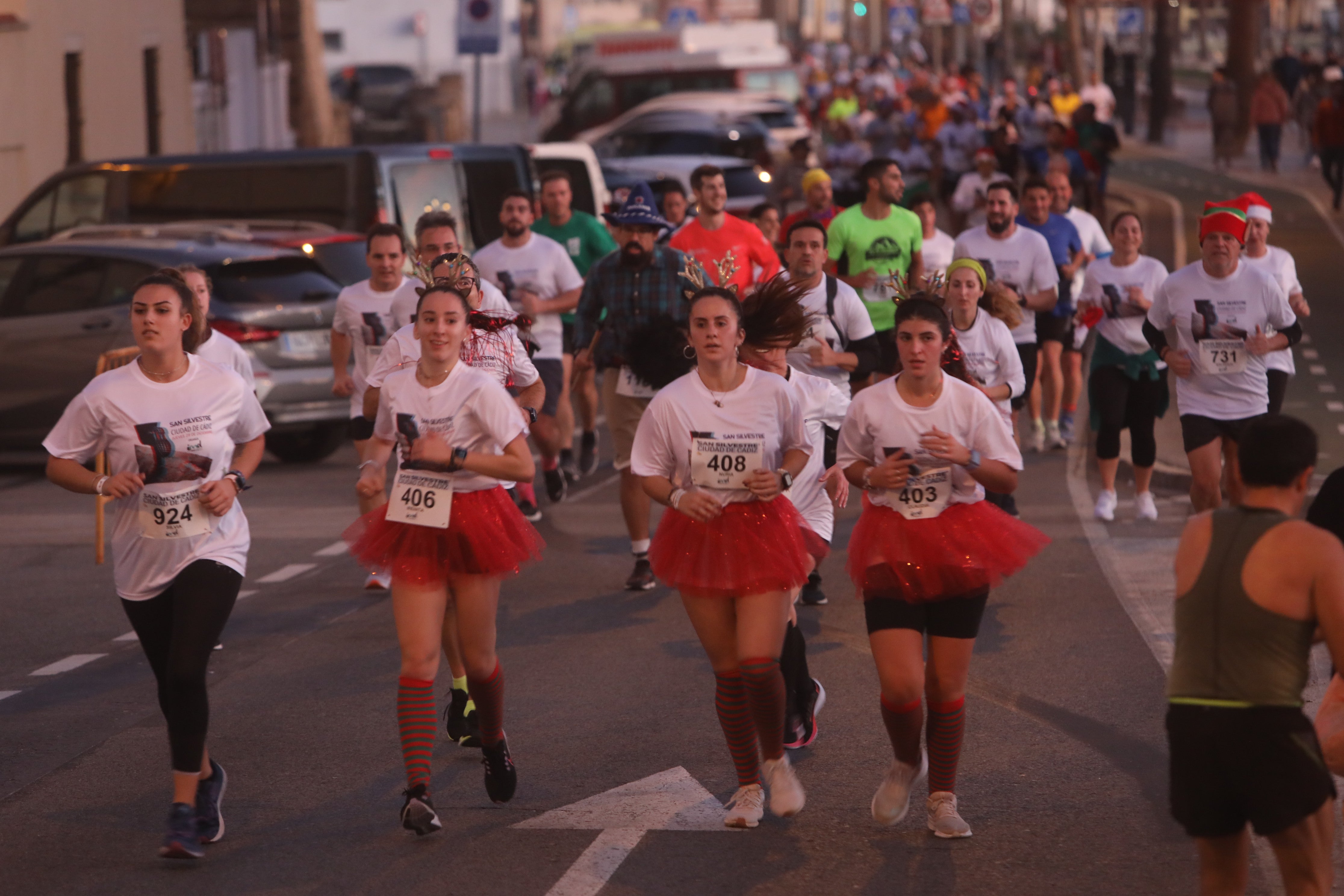 Fotos: Así ha sido la San Silvestre en Cádiz