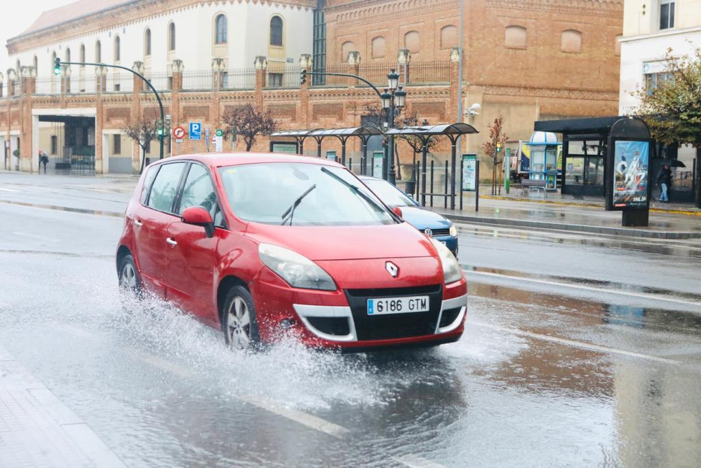 En imágenes: Aviso amarillo por fuertes lluvias en Cádiz