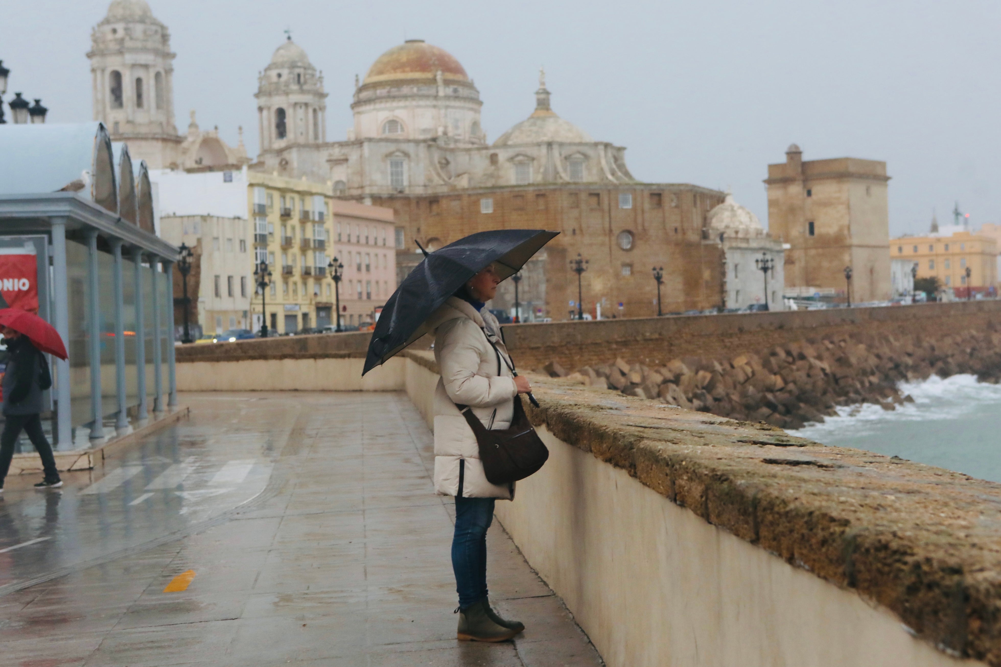 En imágenes: Aviso amarillo por fuertes lluvias en Cádiz