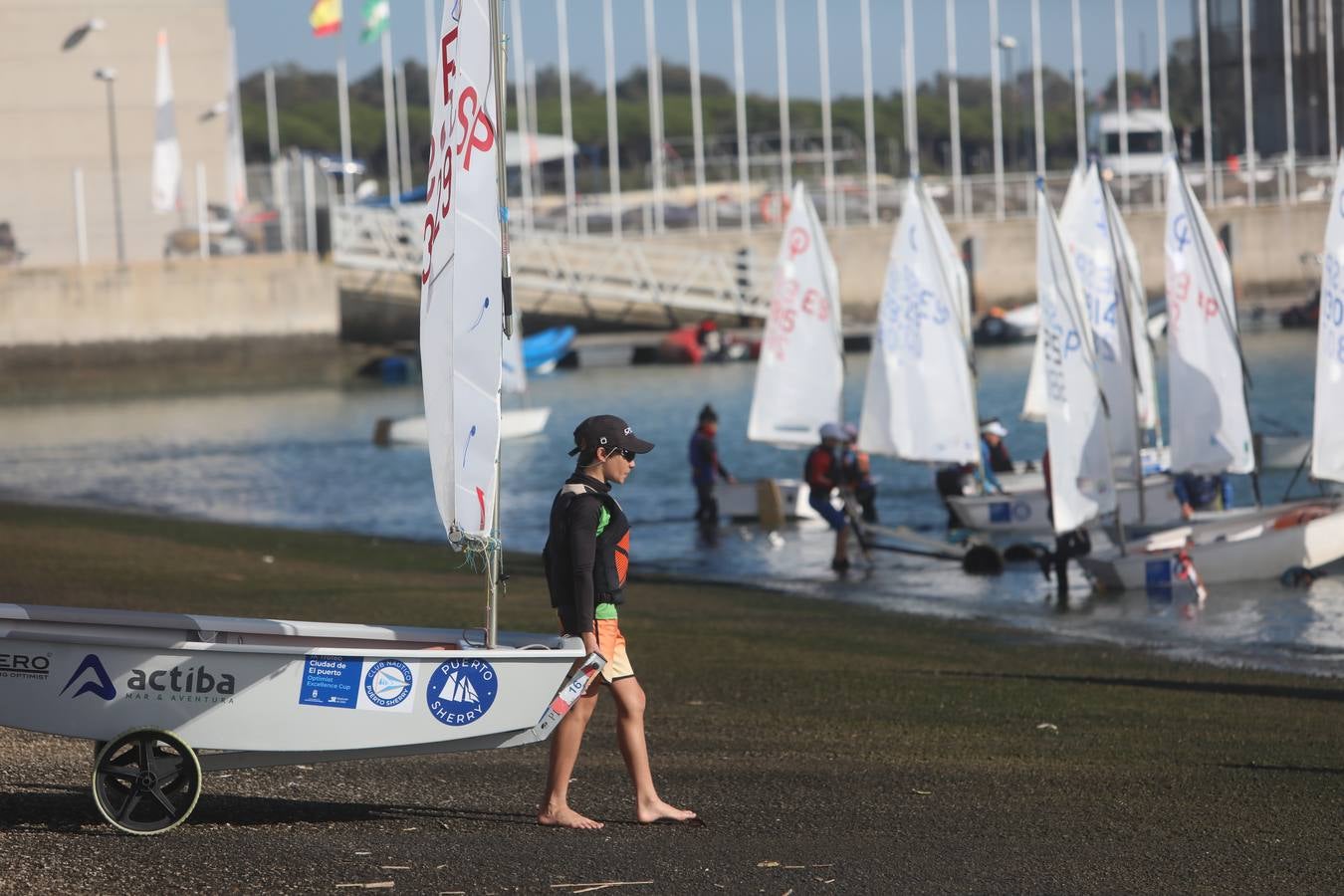 La Excellence Cup de Optimist se despide con honores de la Bahía de Cádiz