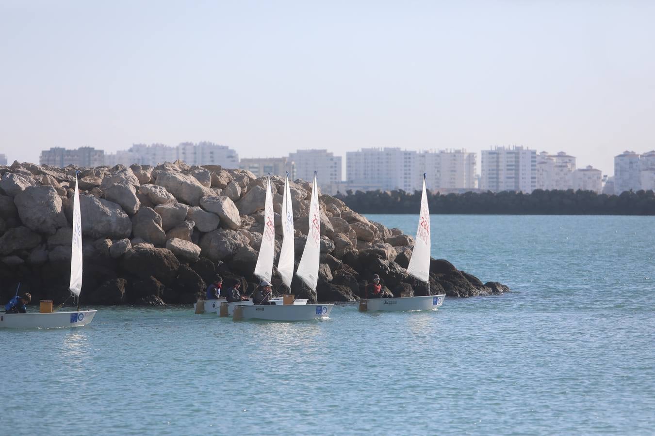 La Excellence Cup de Optimist se despide con honores de la Bahía de Cádiz