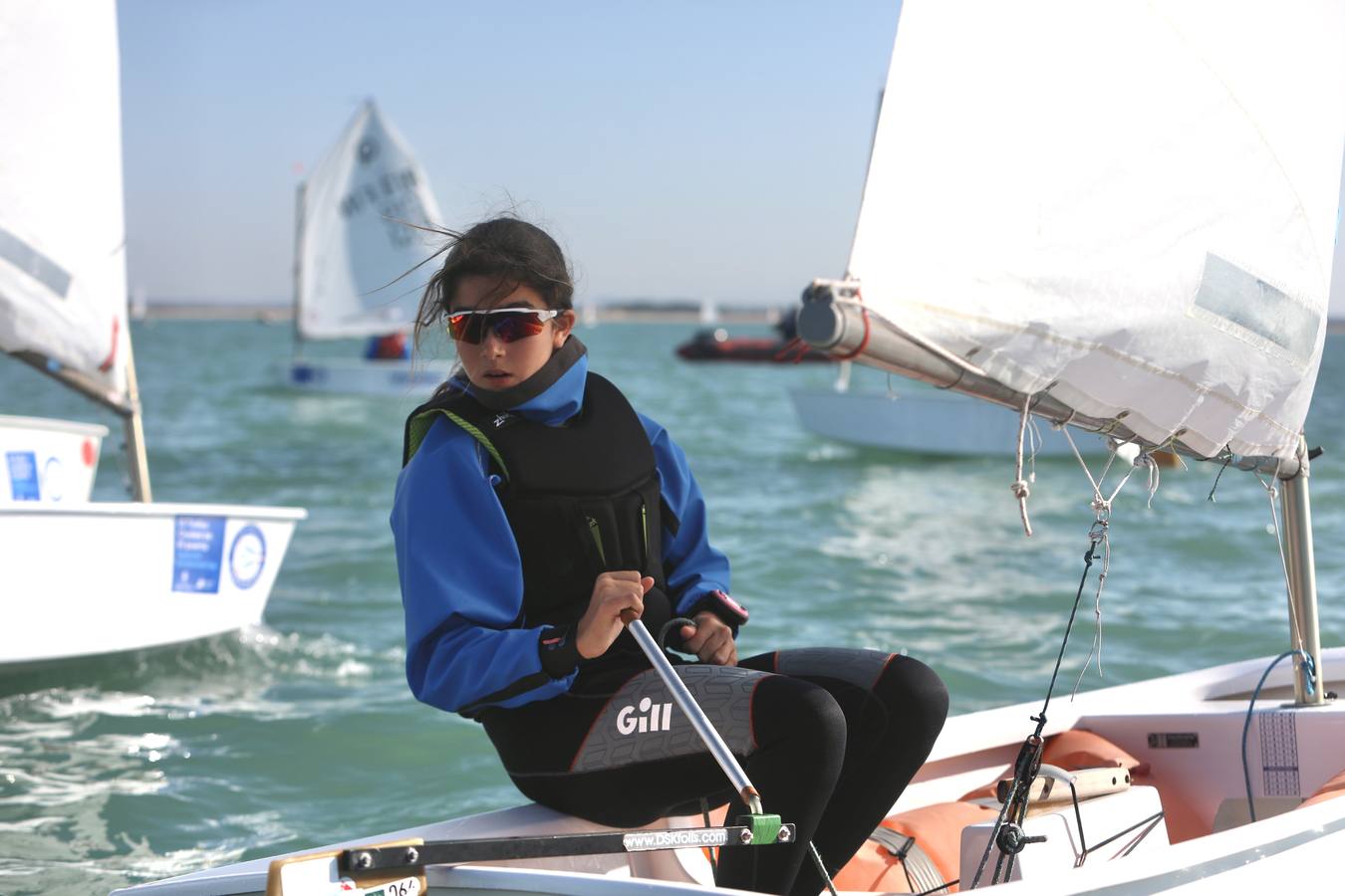 La Excellence Cup de Optimist se despide con honores de la Bahía de Cádiz