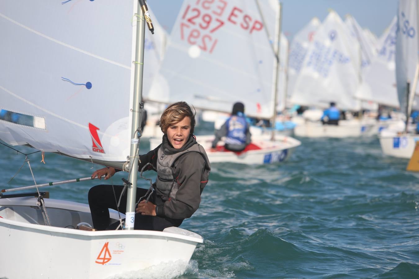 La Excellence Cup de Optimist se despide con honores de la Bahía de Cádiz