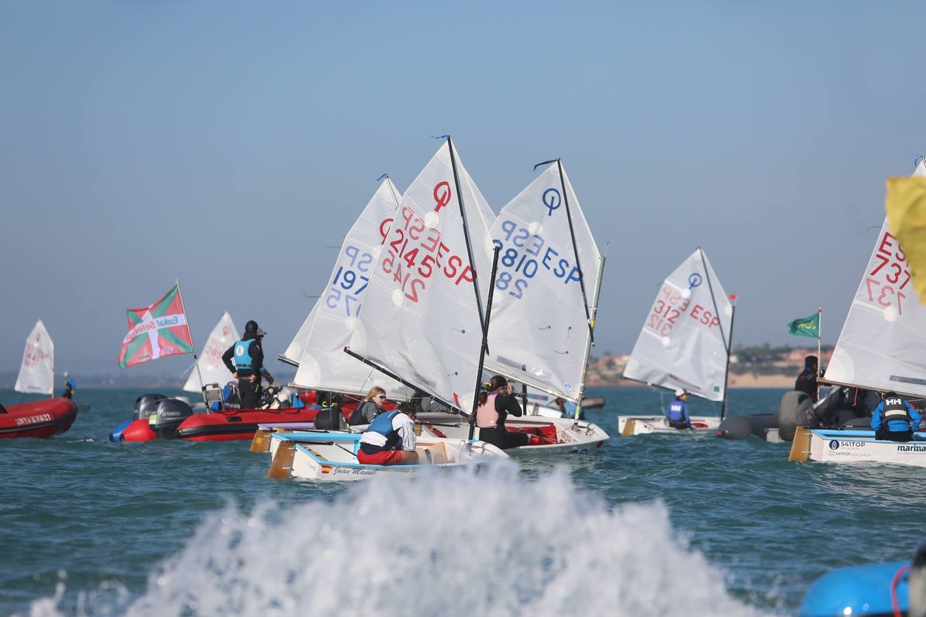 La Excellence Cup de Optimist se despide con honores de la Bahía de Cádiz