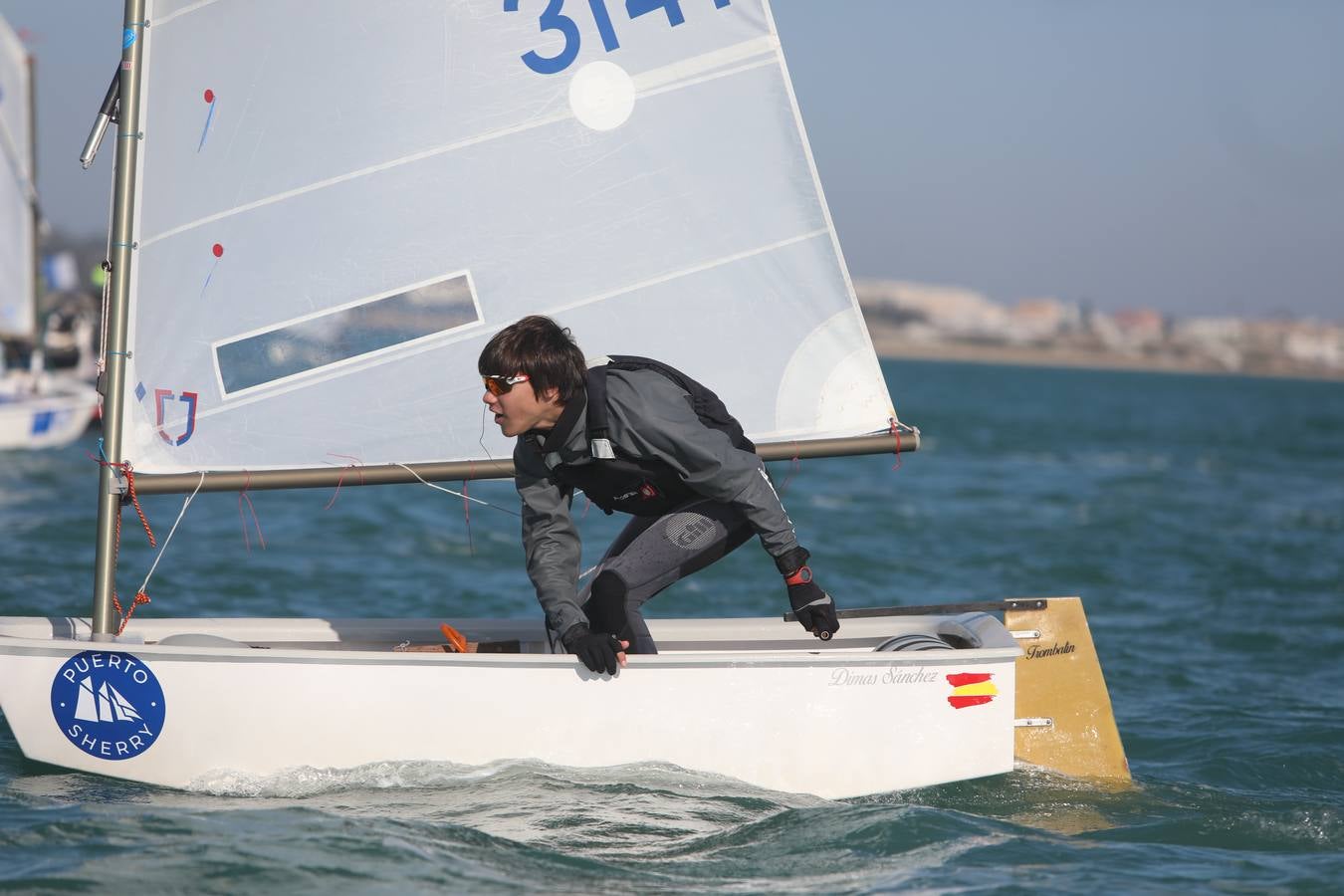 La Excellence Cup de Optimist se despide con honores de la Bahía de Cádiz