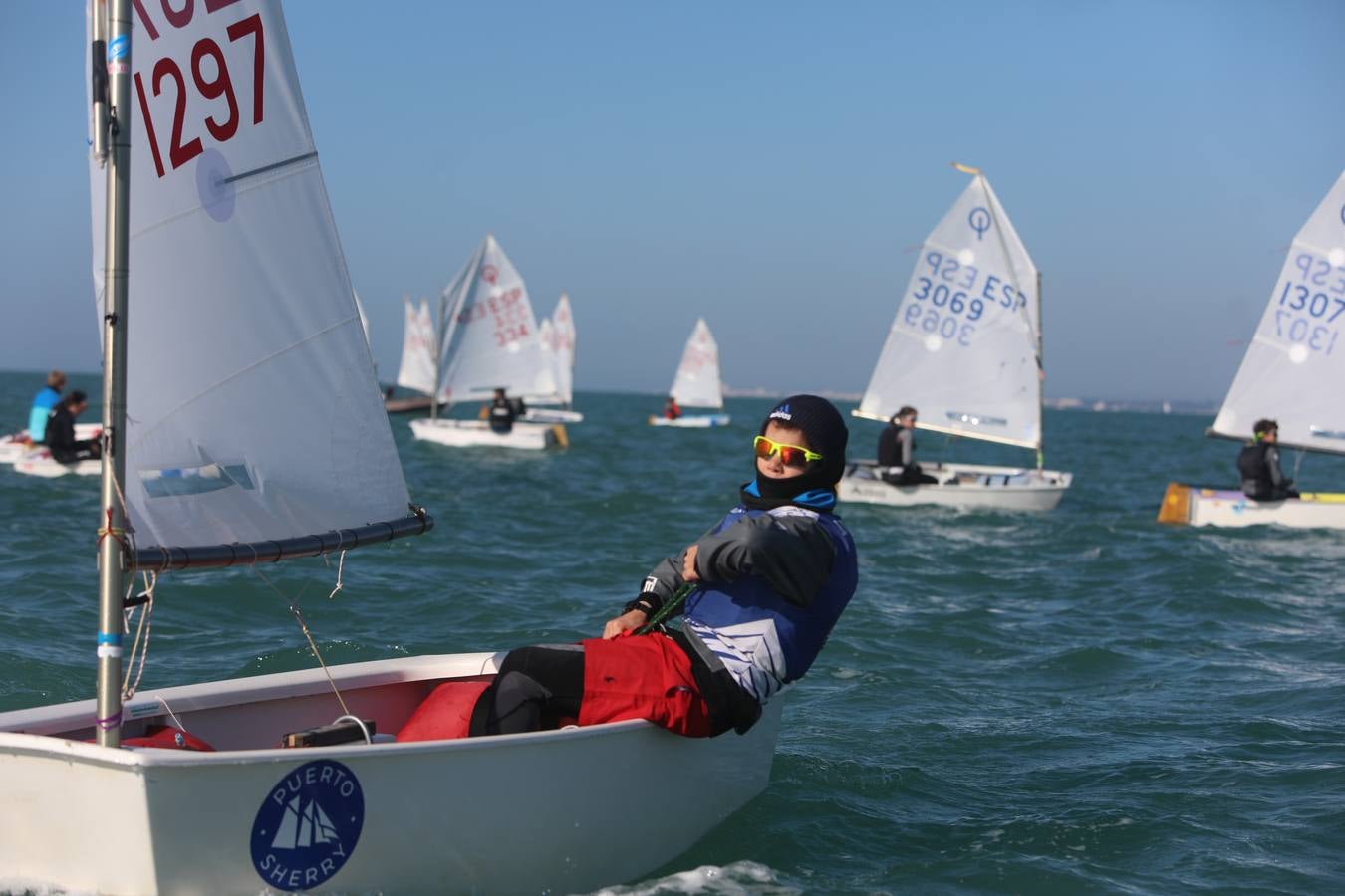 La Excellence Cup de Optimist se despide con honores de la Bahía de Cádiz