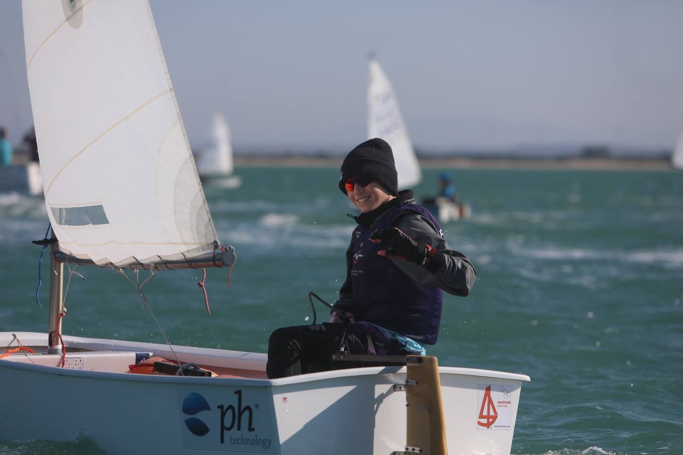 La Excellence Cup de Optimist se despide con honores de la Bahía de Cádiz