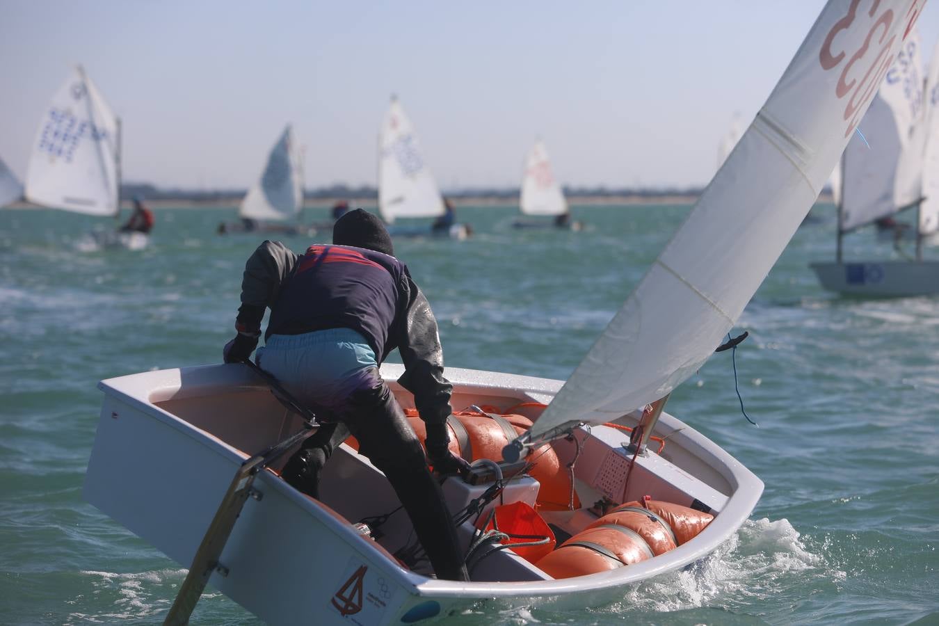 La Excellence Cup de Optimist se despide con honores de la Bahía de Cádiz