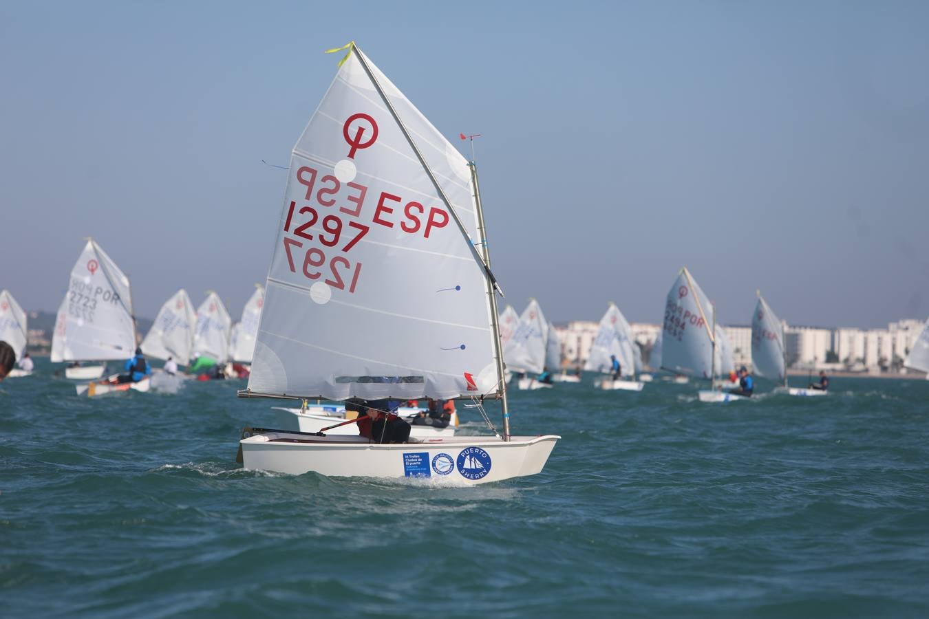 La Excellence Cup de Optimist se despide con honores de la Bahía de Cádiz